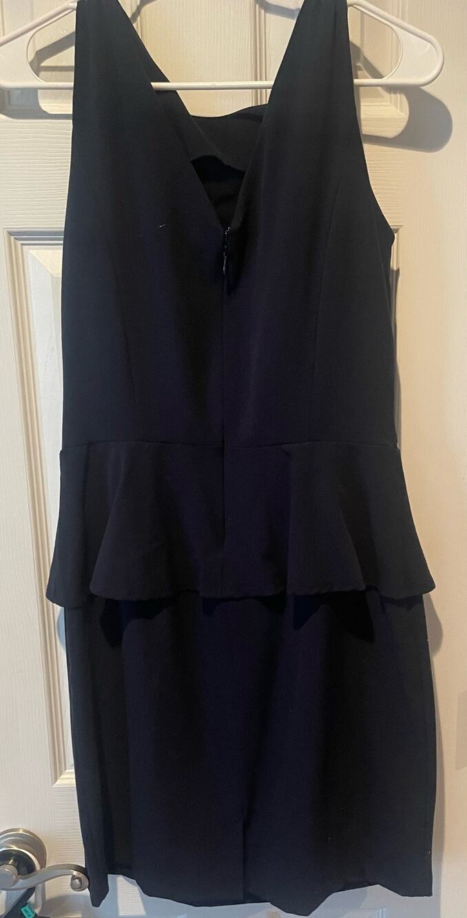 Emma and Michelle, Size 8, Navy Dress, $38, B52